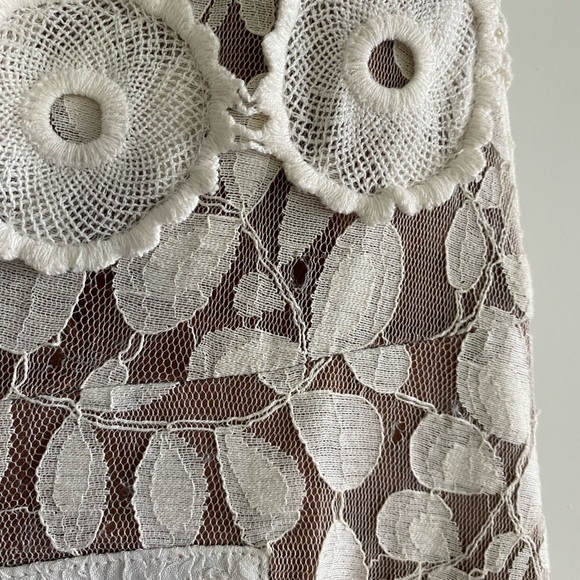 BEGUILE BY BYRON LARS SIZE 6 BEAUTIFUL CHARISSIMA WHITE BEIGE - Picture 6 of 14